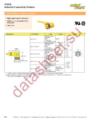 E3X-CN22 datasheet  